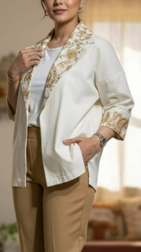 کت سوزن دوزی برند بوژان